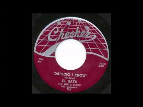 El rays - That I love love love you so (ooh I love you so) And won't ever let you go (I never let you go) Oh yes I know. I know I'm in love with you. And I won't let you go. I know I pine night and day for ...